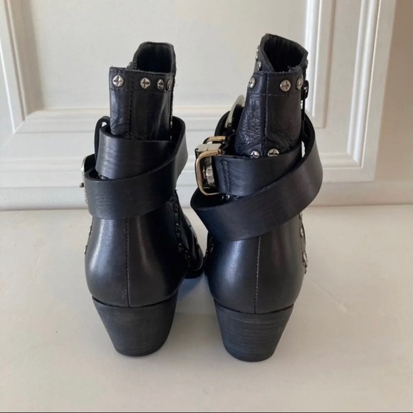 Free People Black Backstage Booties - Picture 4 of 4